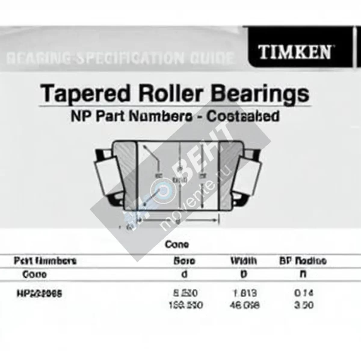 TIMKEN NP233968-TIMKEN - Image 1