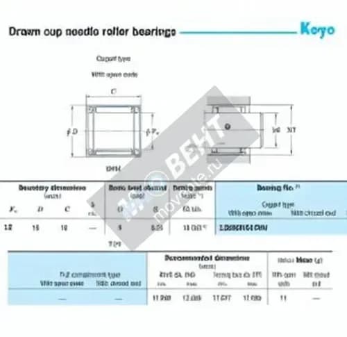 JTEKT 12BKM1816UU-JTEKT - Image 1