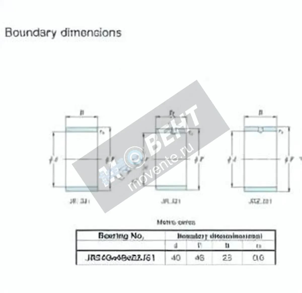 JTEKT JRZ40X48X23JS1-JTEKT - Image 1
