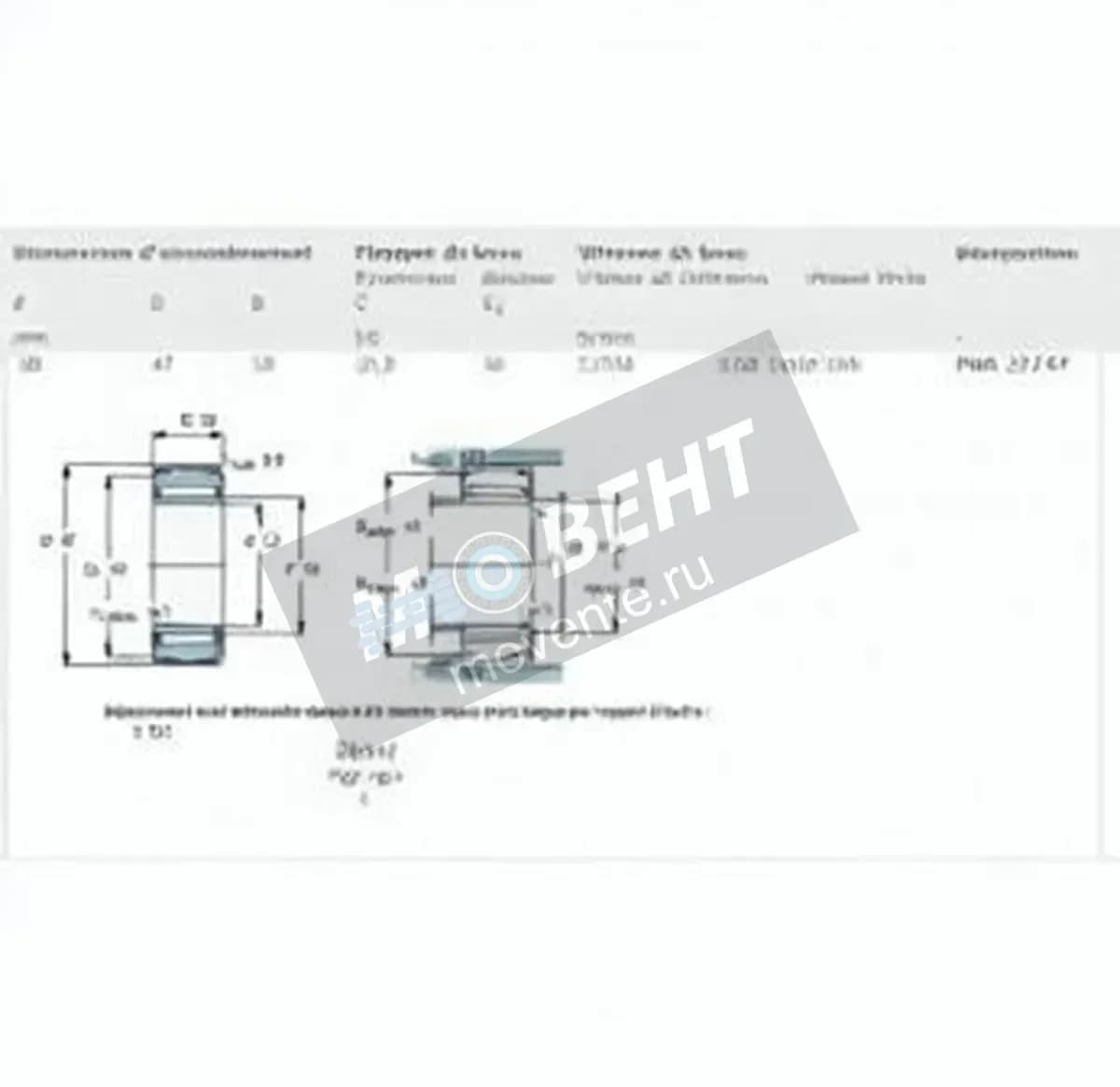 SKF PNA25-47-SKF - Image 1