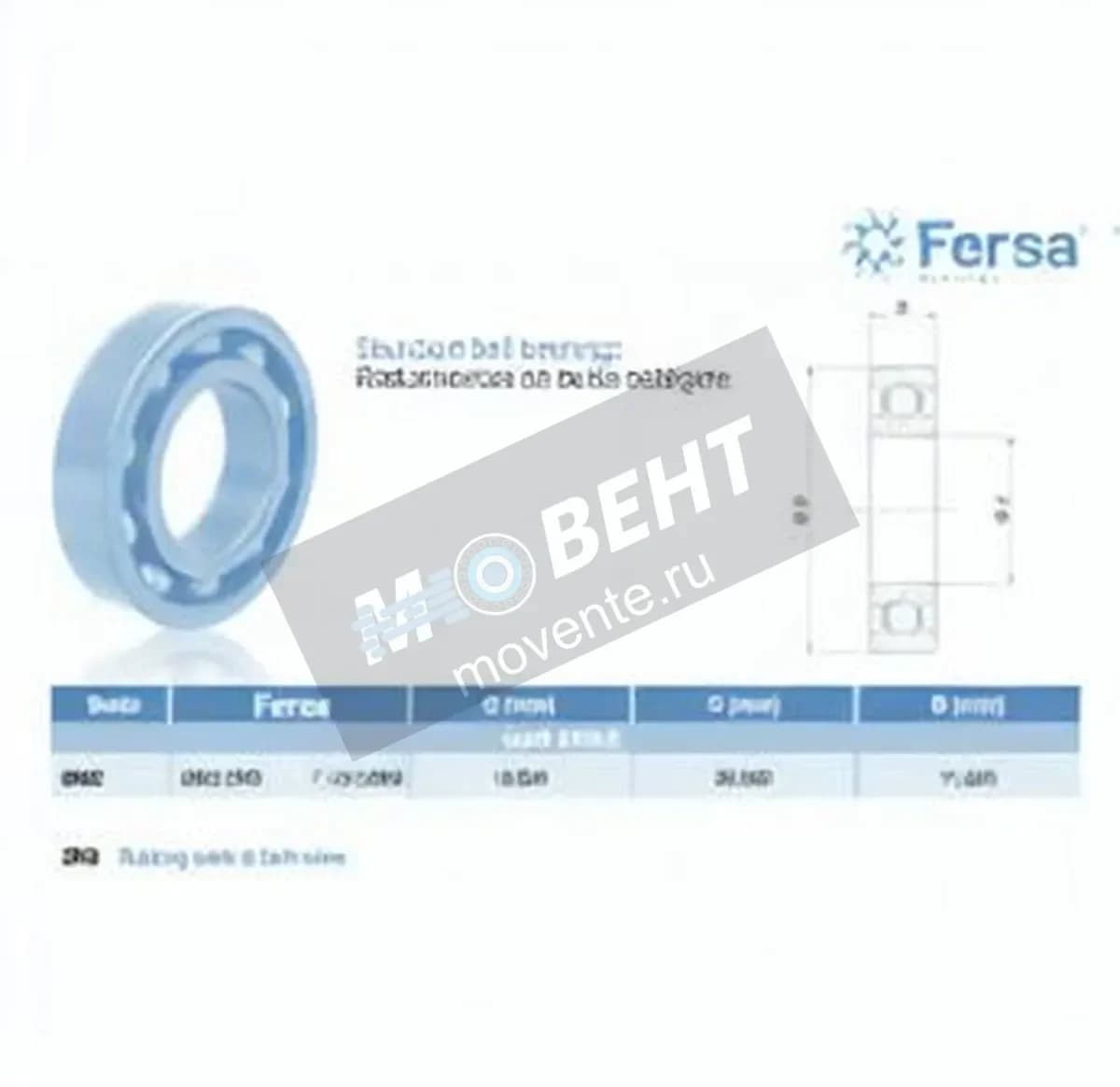 ASFERSA 6202-2RS-ASFERSA - Image 1