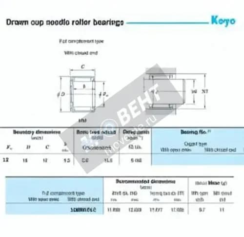 JTEKT 12MM1812-JTEKT - Image 1