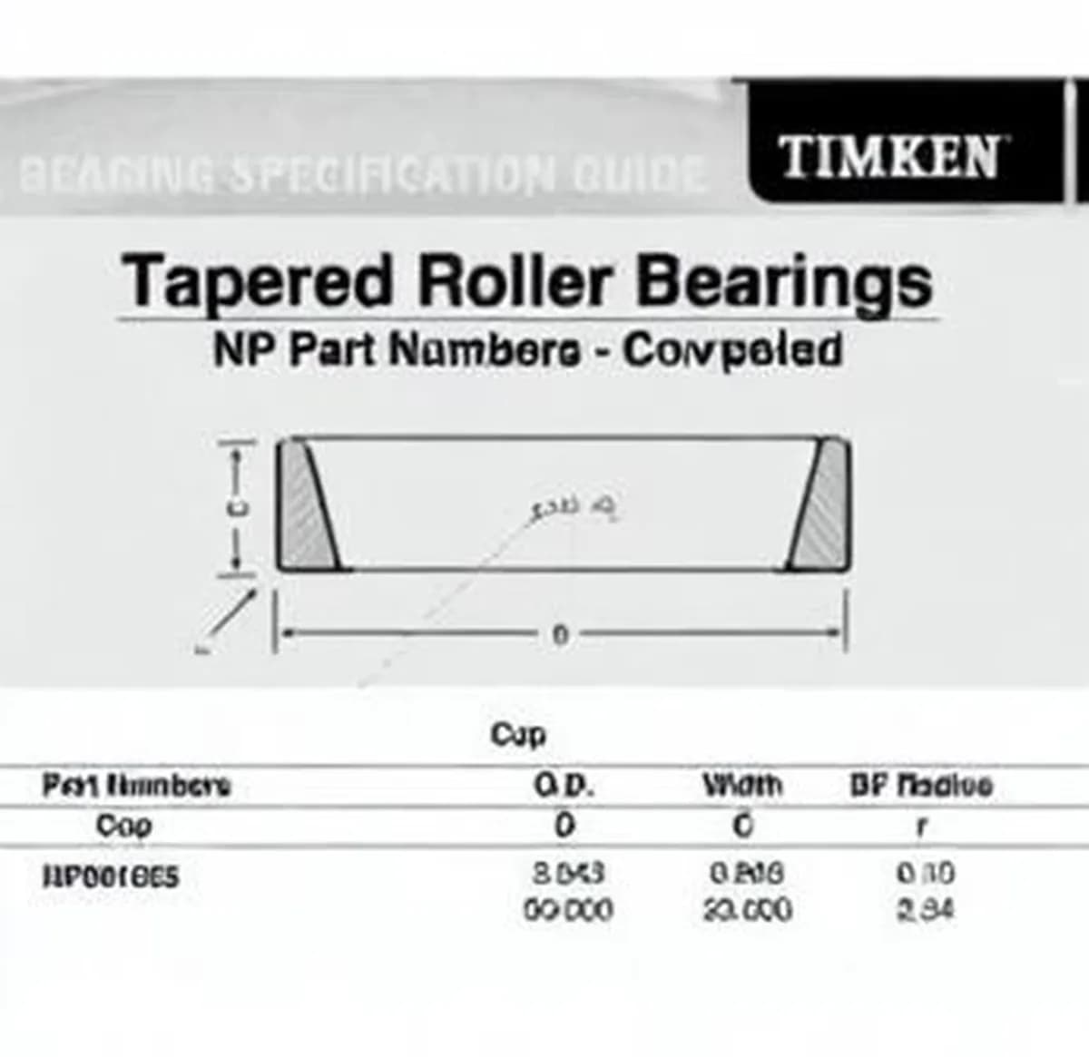 TIMKEN NP681655-TIMKEN - Image 1