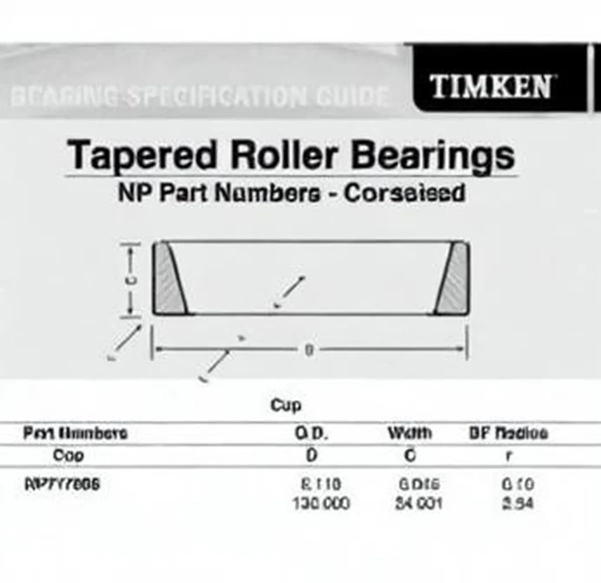 TIMKEN NP717996-TIMKEN - Image 1