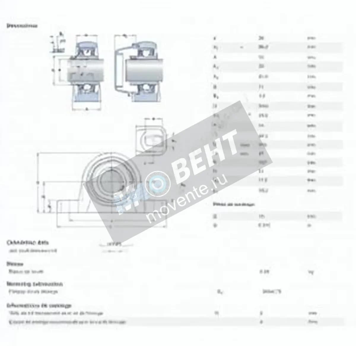 SKF P2BSS-20M-YTPSS-SKF - Image 1