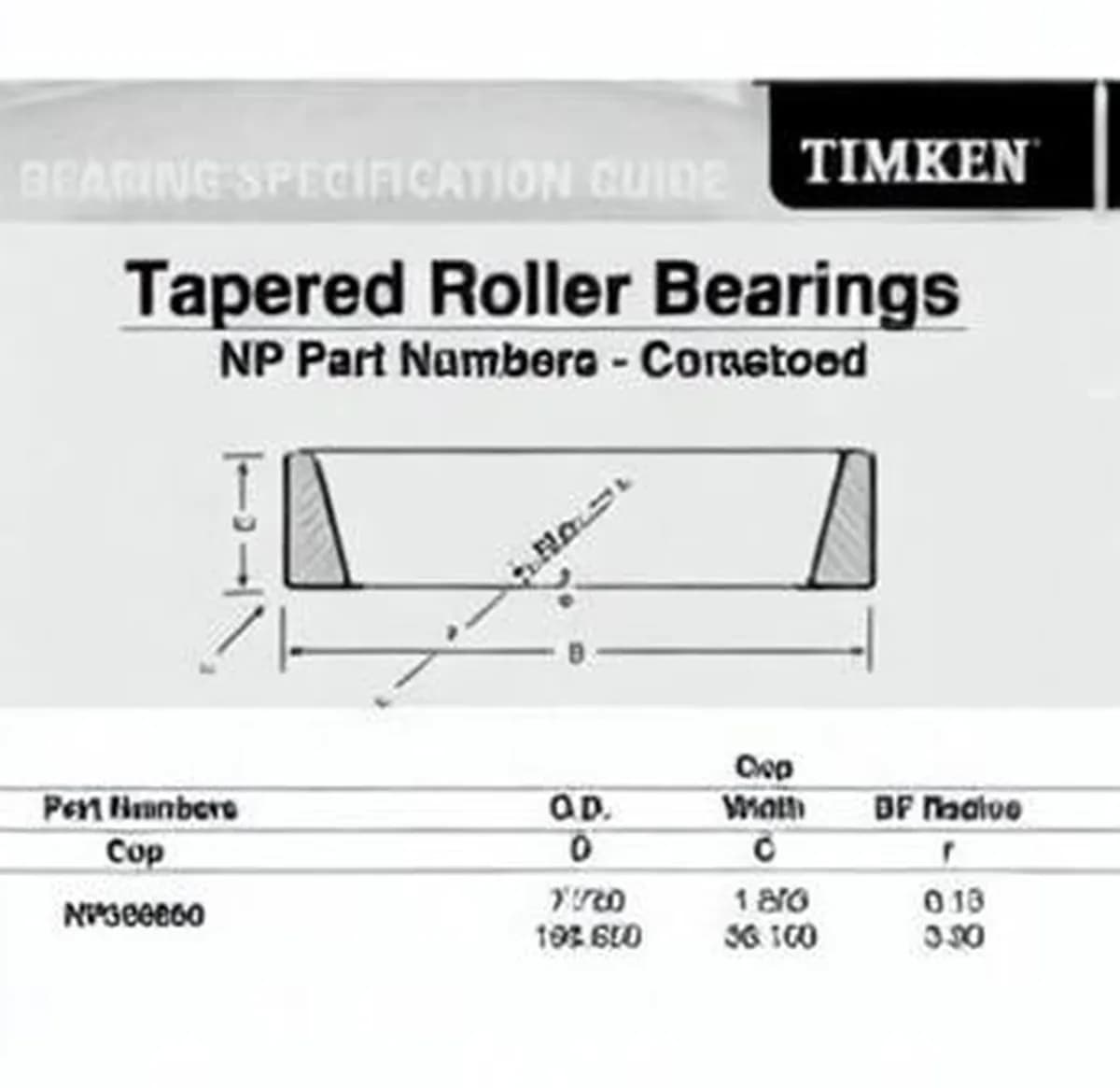 TIMKEN NP366890-TIMKEN - Image 1