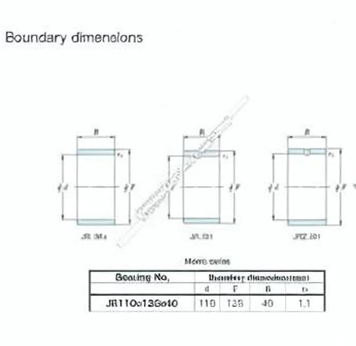 JTEKT JR110X125X40-JTEKT - Image 1