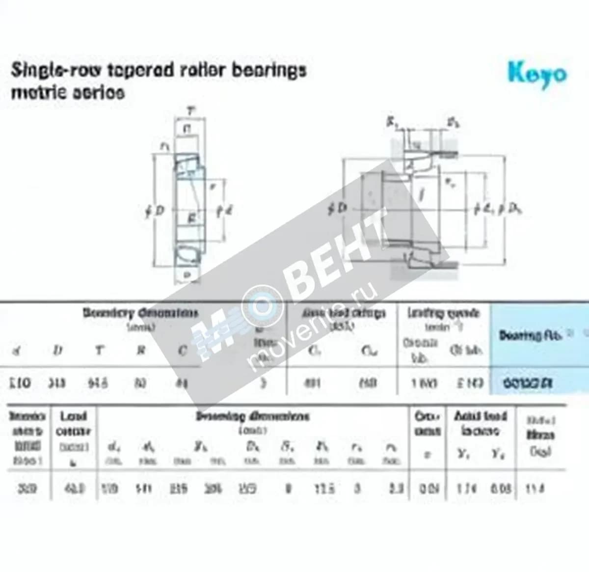 JTEKT 30322-JR-JTEKT - Image 1