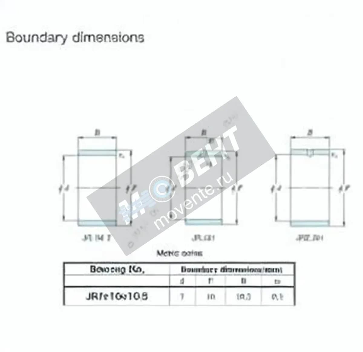 JTEKT JR7X10X10.5-JTEKT - Image 1