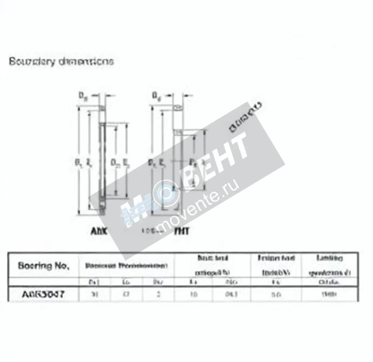 JTEKT AXK3047-JTEKT - Image 1