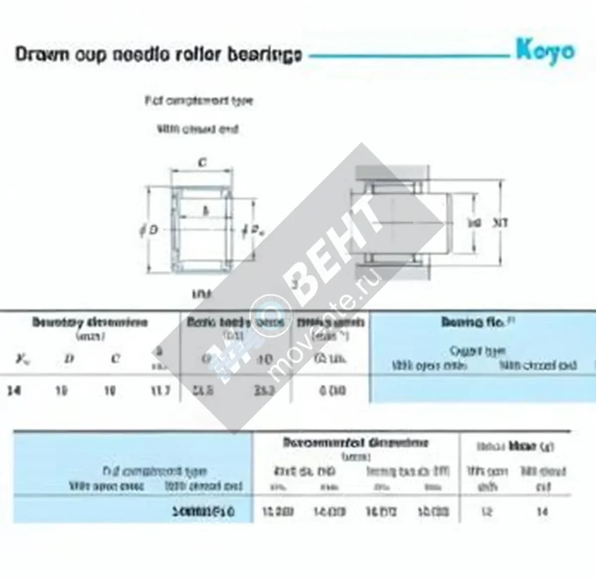 JTEKT 14MM1916-JTEKT - Image 1