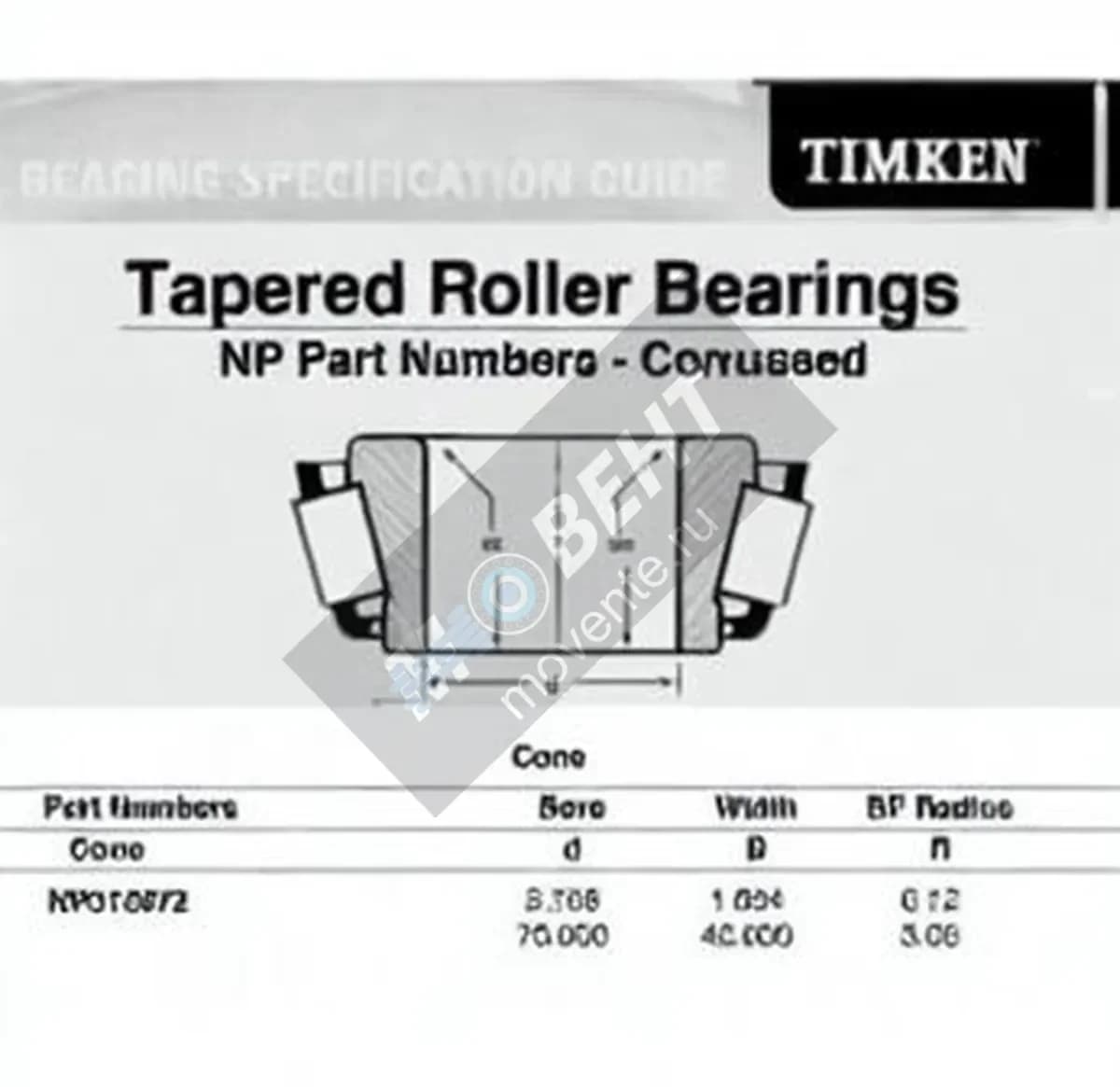 TIMKEN NP313972-TIMKEN - Image 1