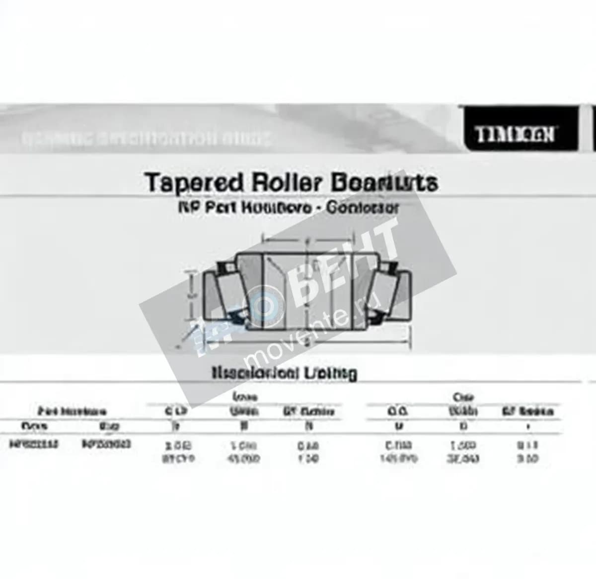 TIMKEN NP022333-NP250023-TIMKEN - Image 1