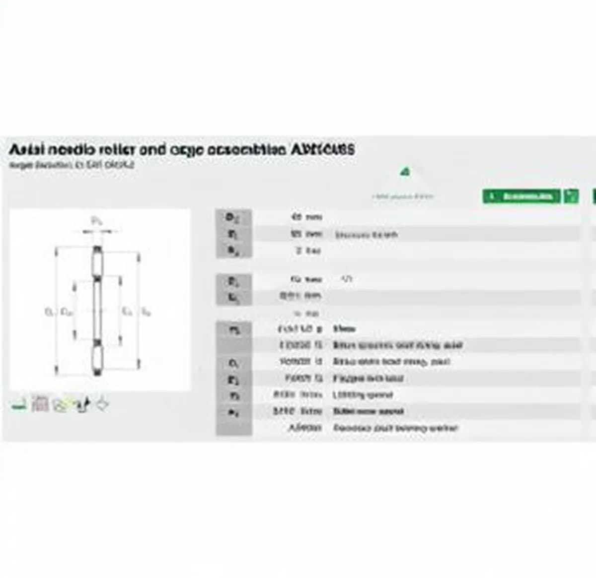 INA AXK4565-INA - Image 1