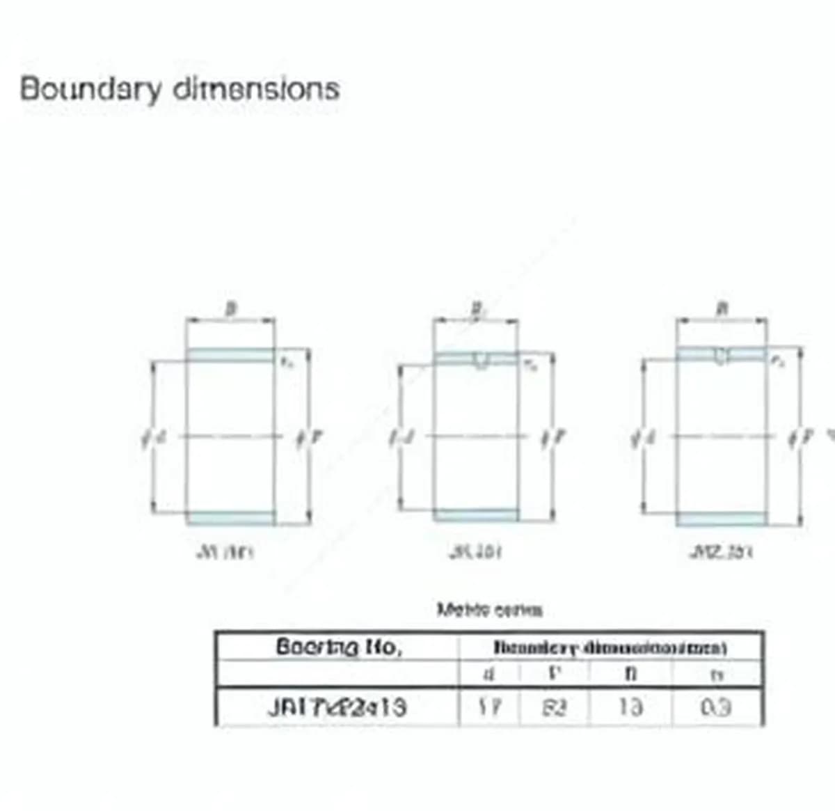 JTEKT JR17X22X13-JTEKT - Image 1