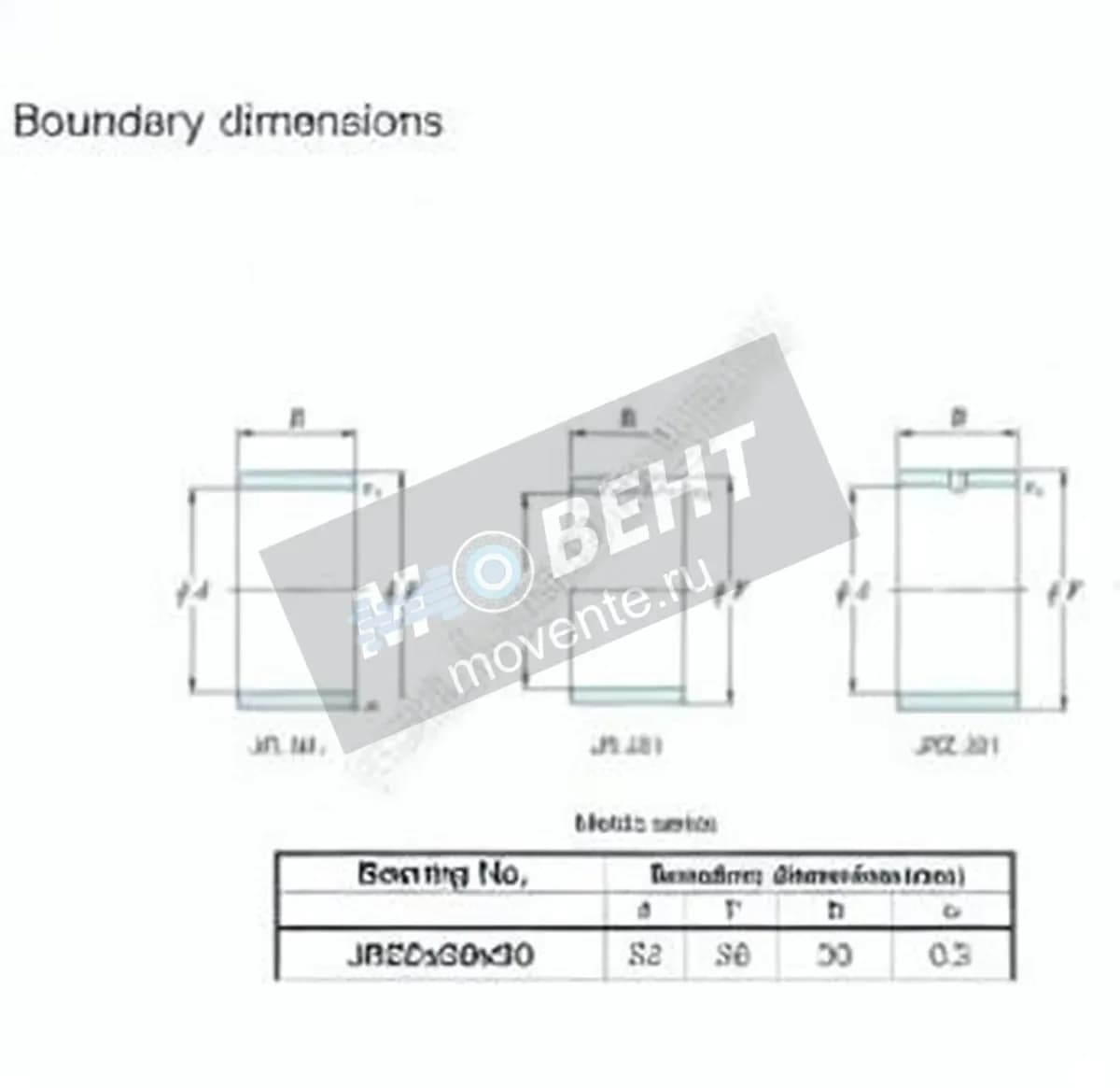 JTEKT JR22X28X30-JTEKT - Image 1