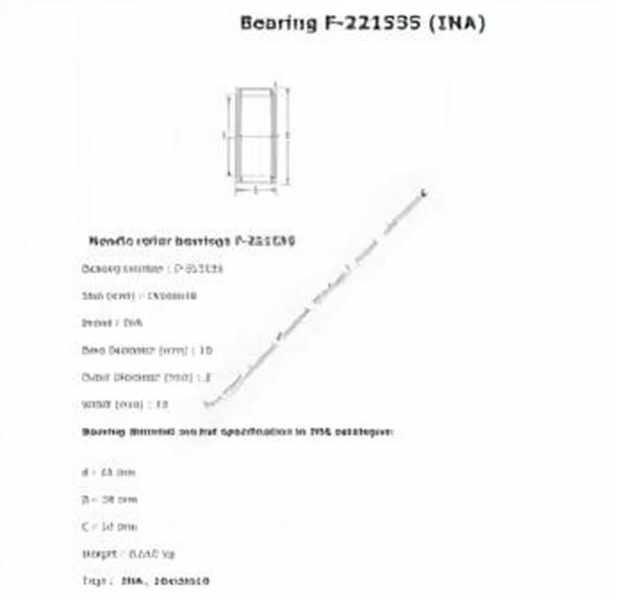 INA F-221535-INA - Image 1