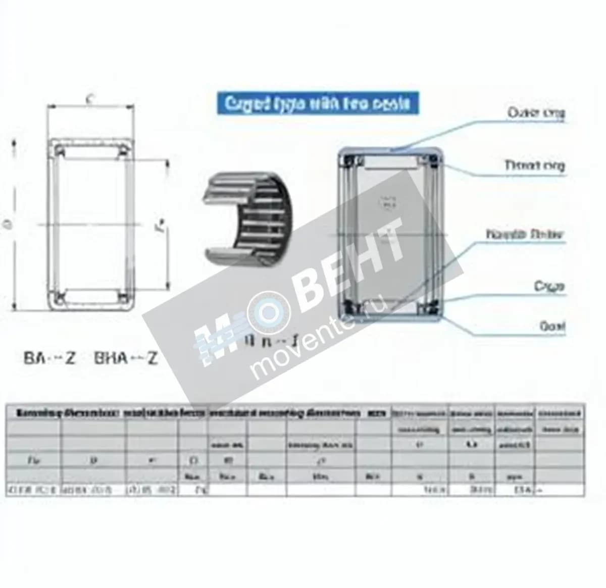 IKO BA348-Z-IKO - Image 1