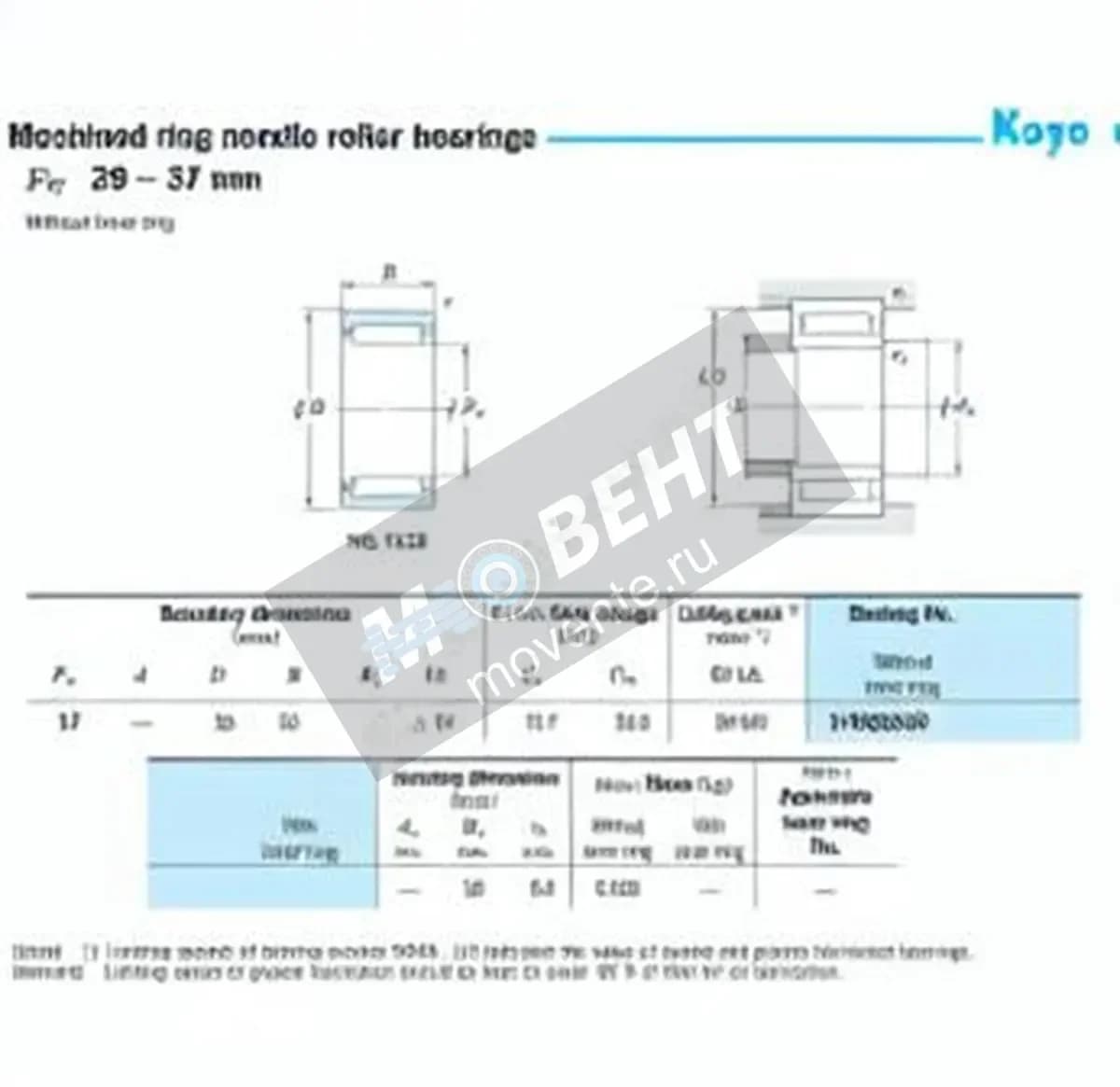 JTEKT 17NQ2520-JTEKT - Image 1