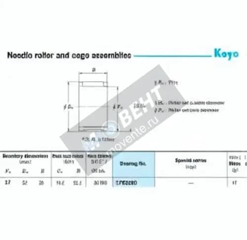 JTEKT 17R2220-JTEKT - Image 1