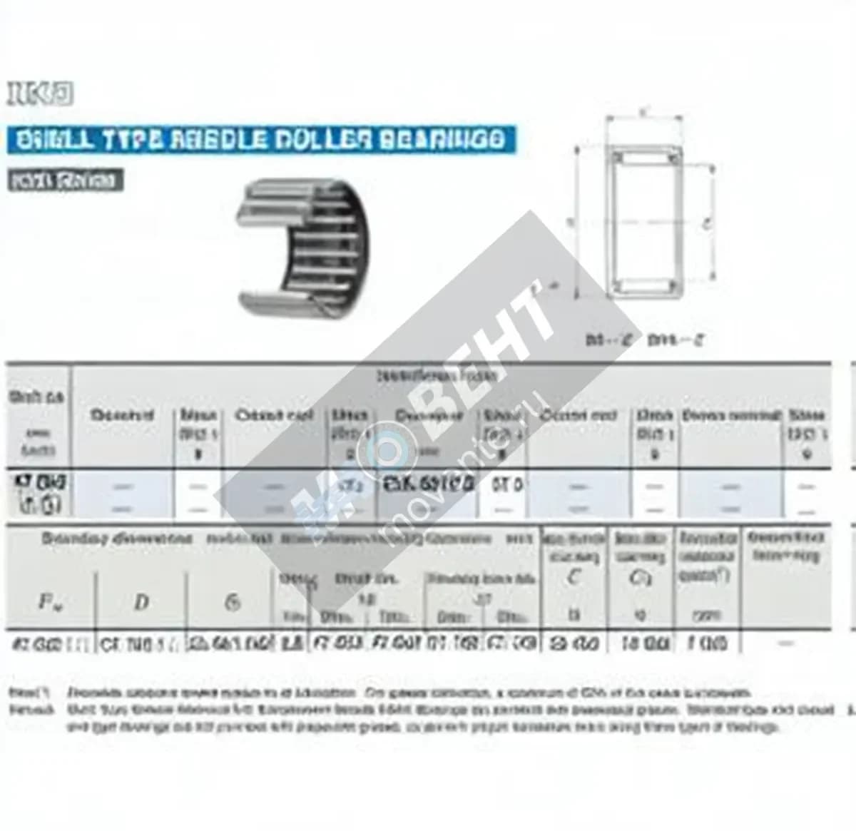 IKO BA3016-ZOH-IKO - Image 1