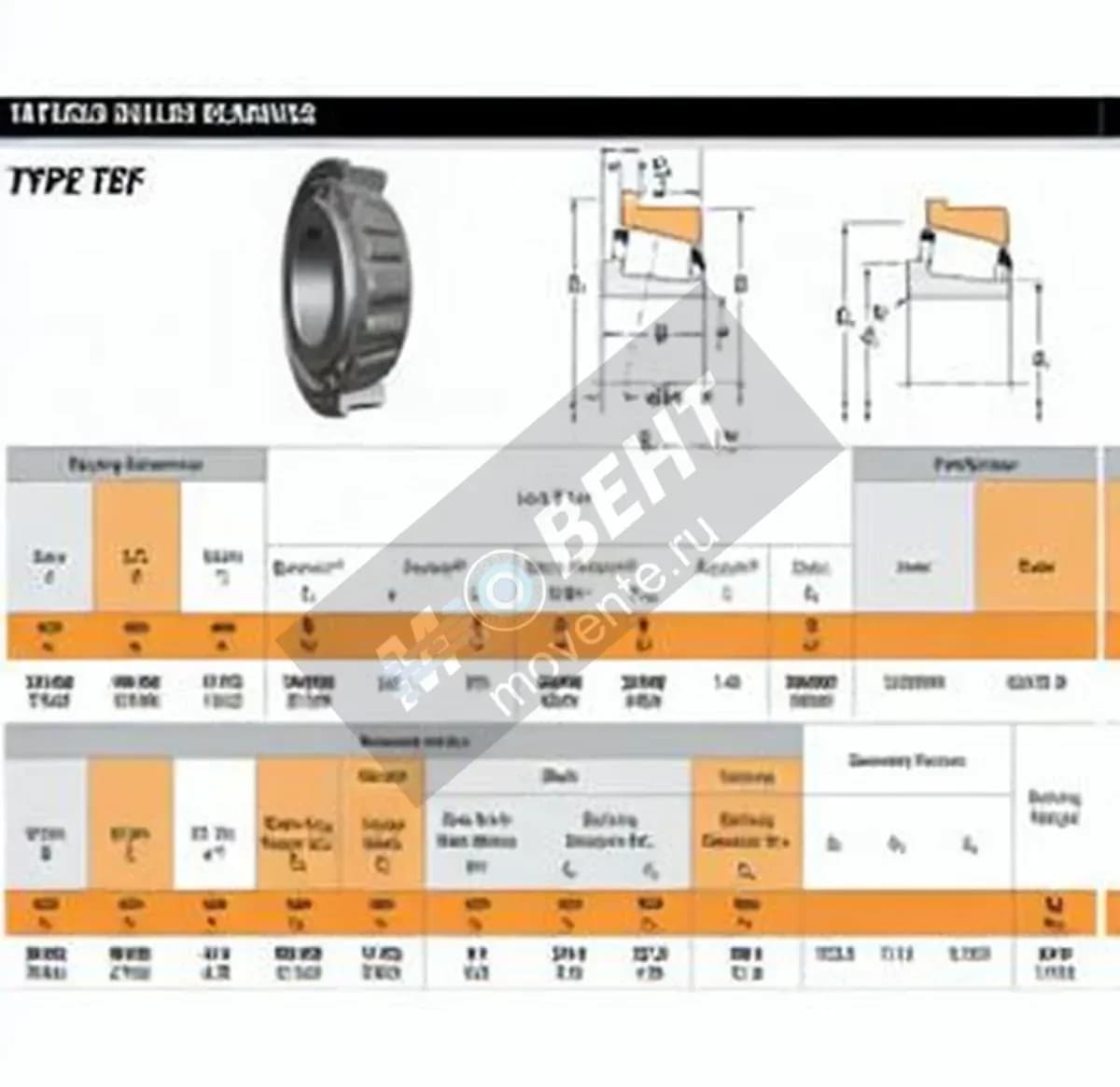 TIMKEN EE820085-820160-B-TIMKEN - Image 1