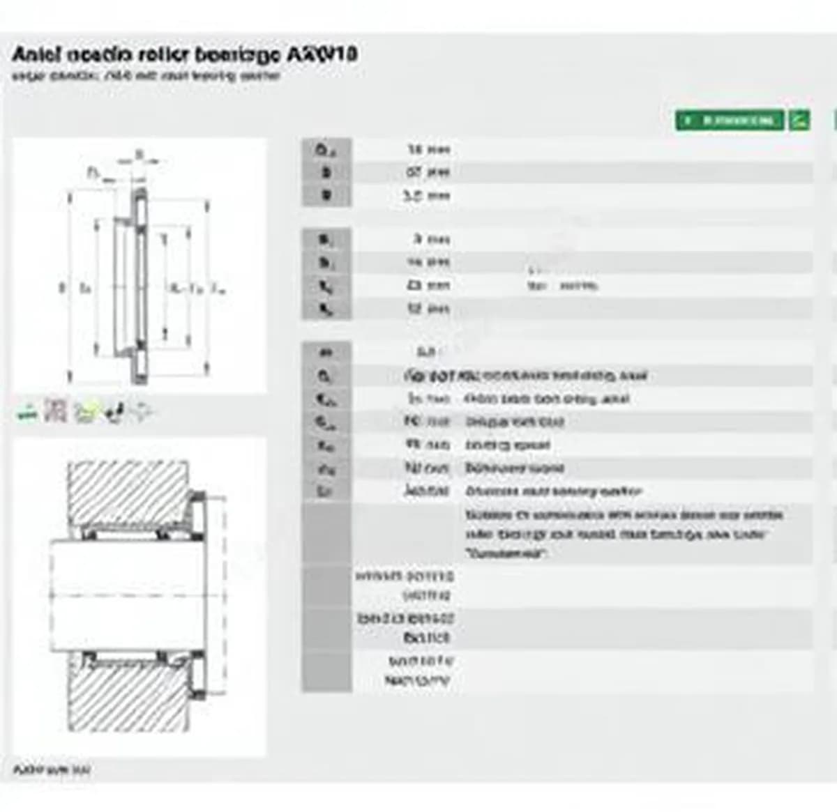 INA AXW10-INA - Image 1