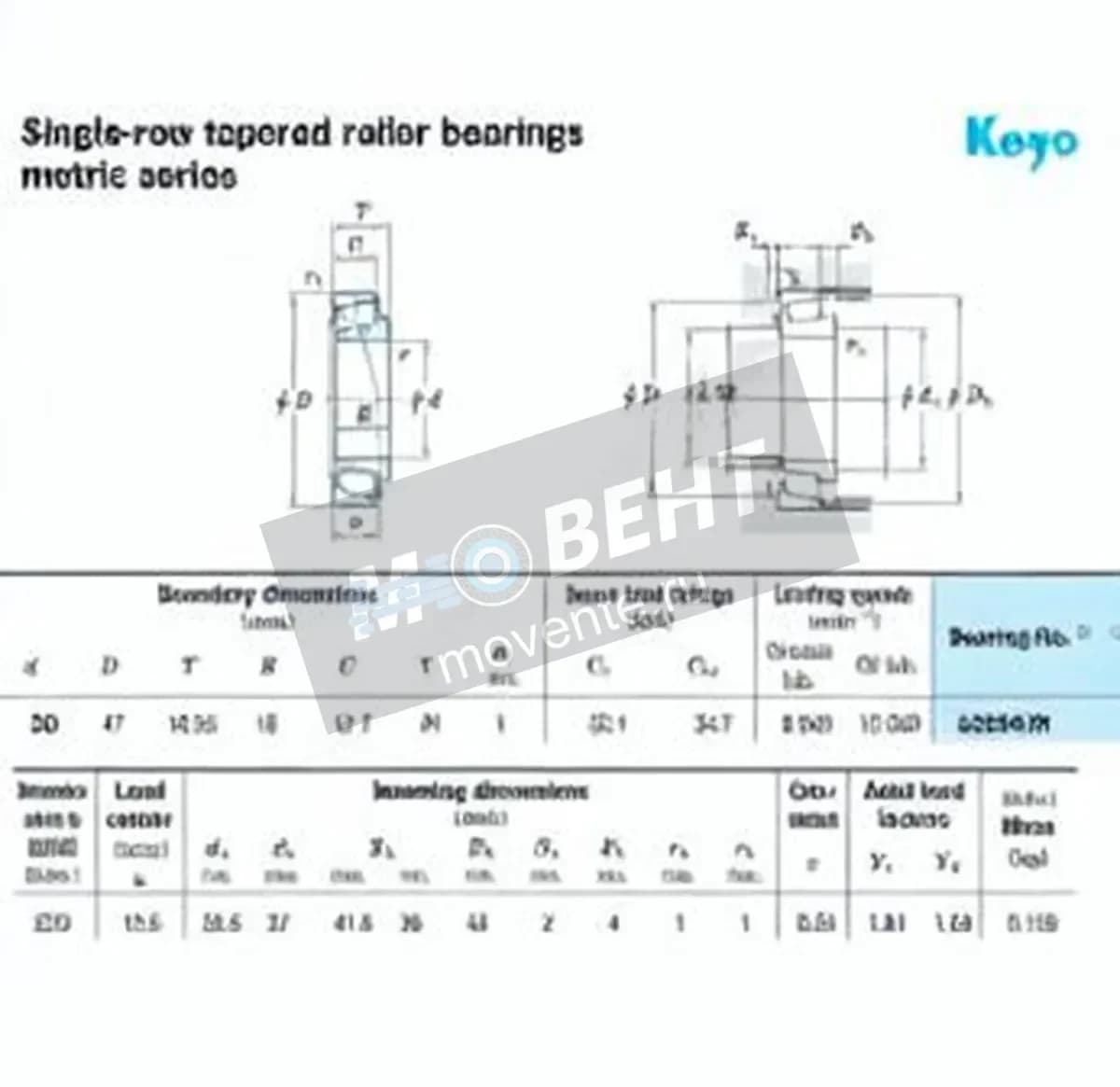 JTEKT 32204-JR-JTEKT - Image 1