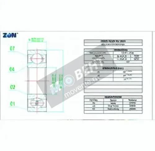 ZEN 6204-CE-SI3N4-PTFE-ZEN - Image 1