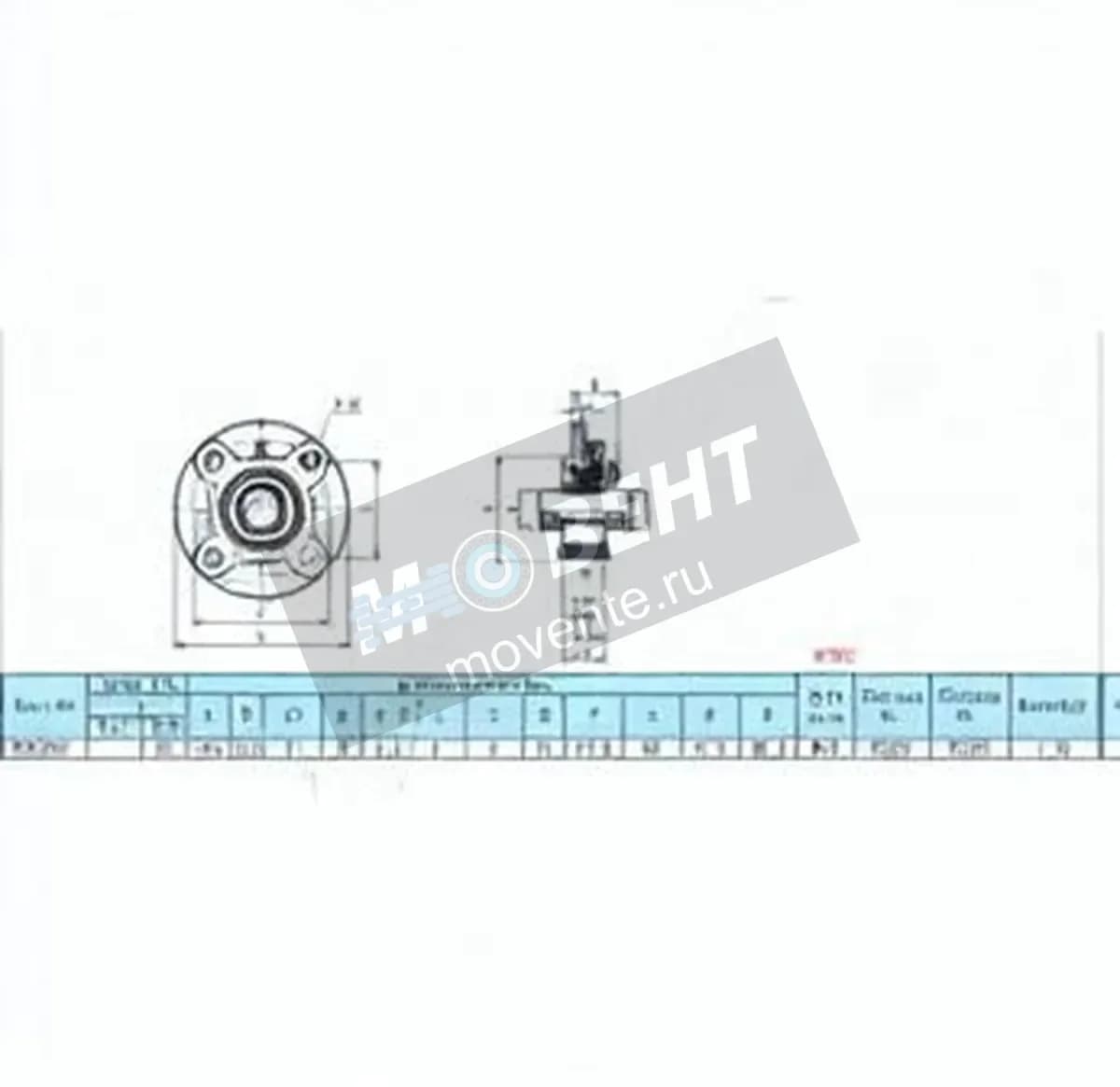 GEN UCFC207-INOX - Image 1