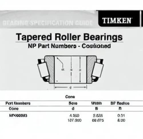 TIMKEN NP498093-TIMKEN - Image 1