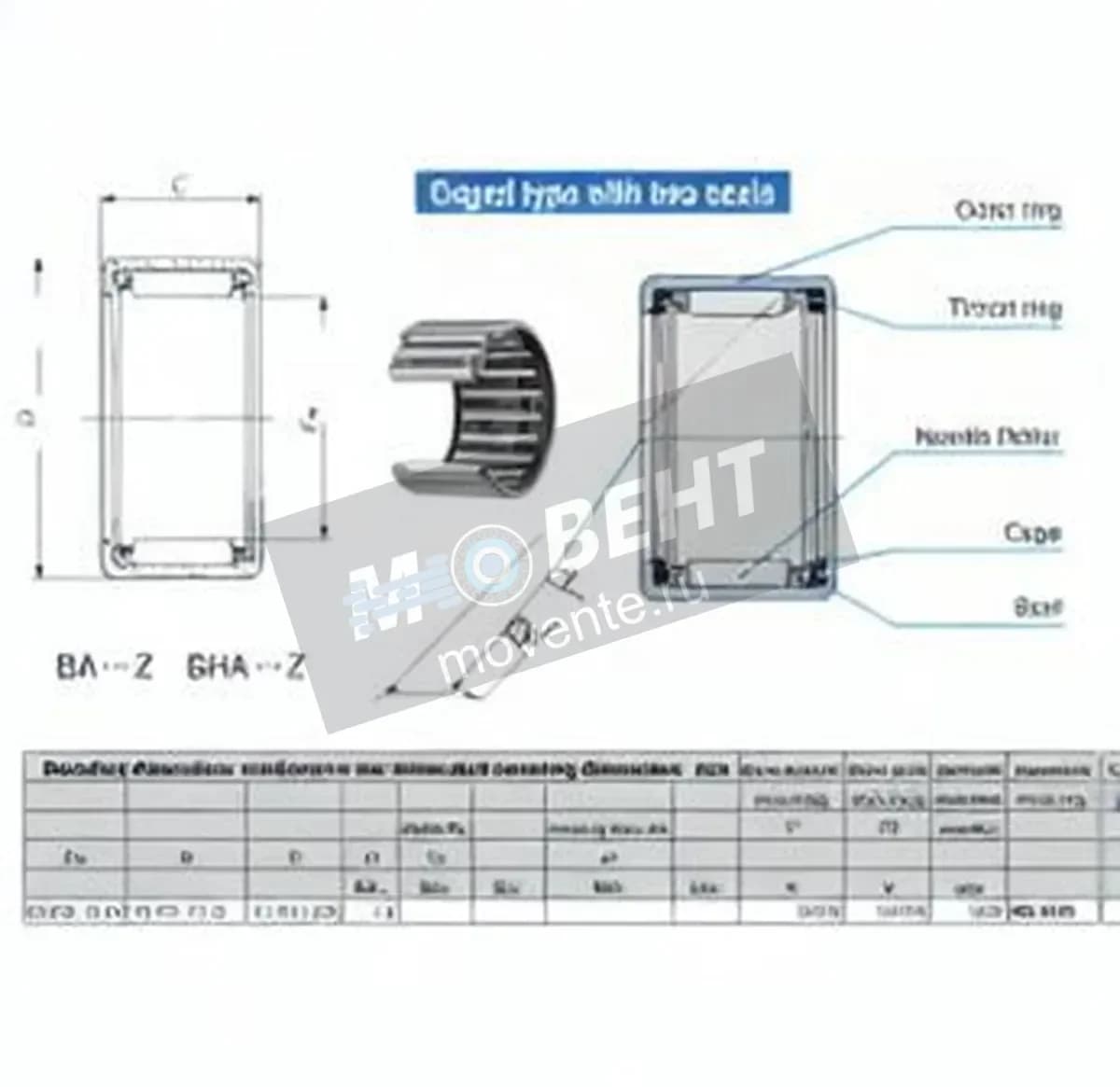 IKO BA4420-Z-IKO - Image 1