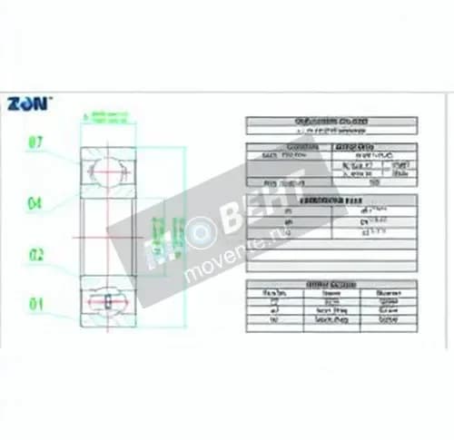 ZEN 6008-CE-SI3N4-PTFE-ZEN - Image 1