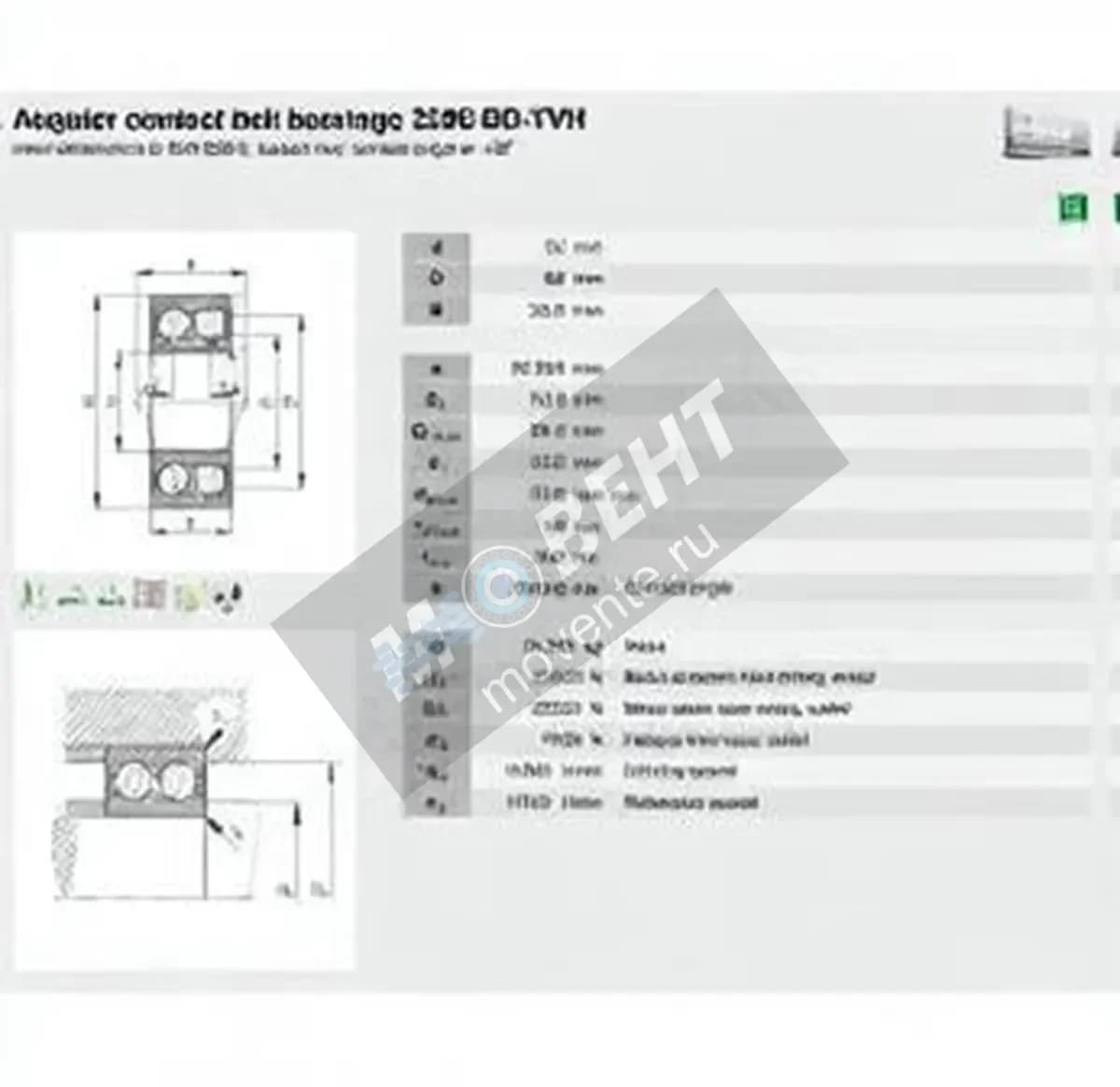 FAG 3206-BD-XL-TVH-FAG - Image 1