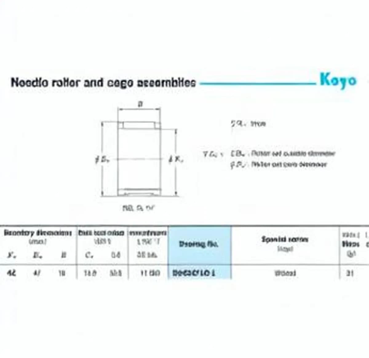 JTEKT RS424710-1-JTEKT - Image 1