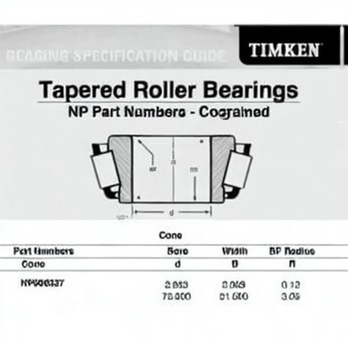 TIMKEN NP006327-TIMKEN - Image 1