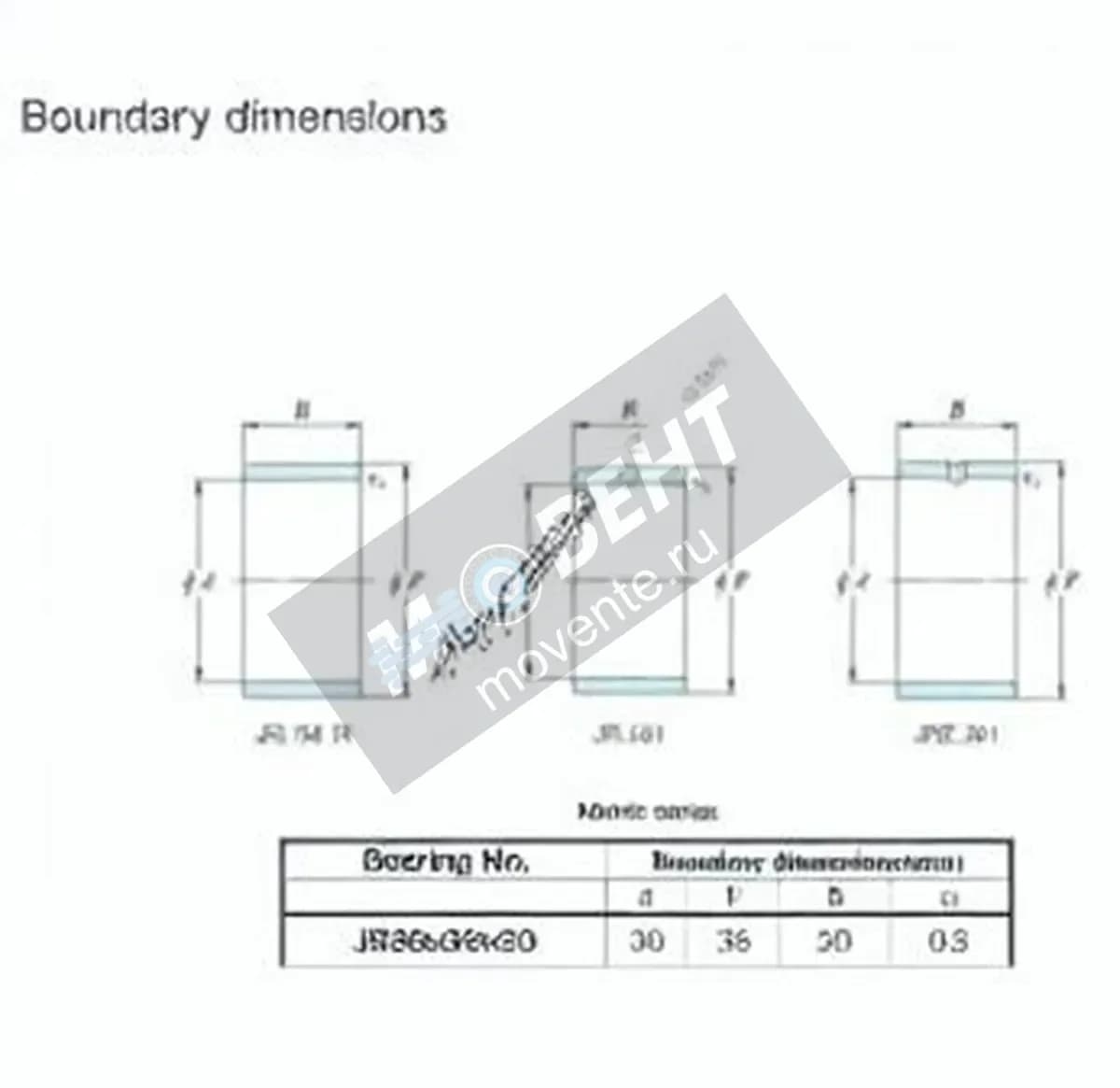 JTEKT JR30X35X20-JTEKT - Image 1