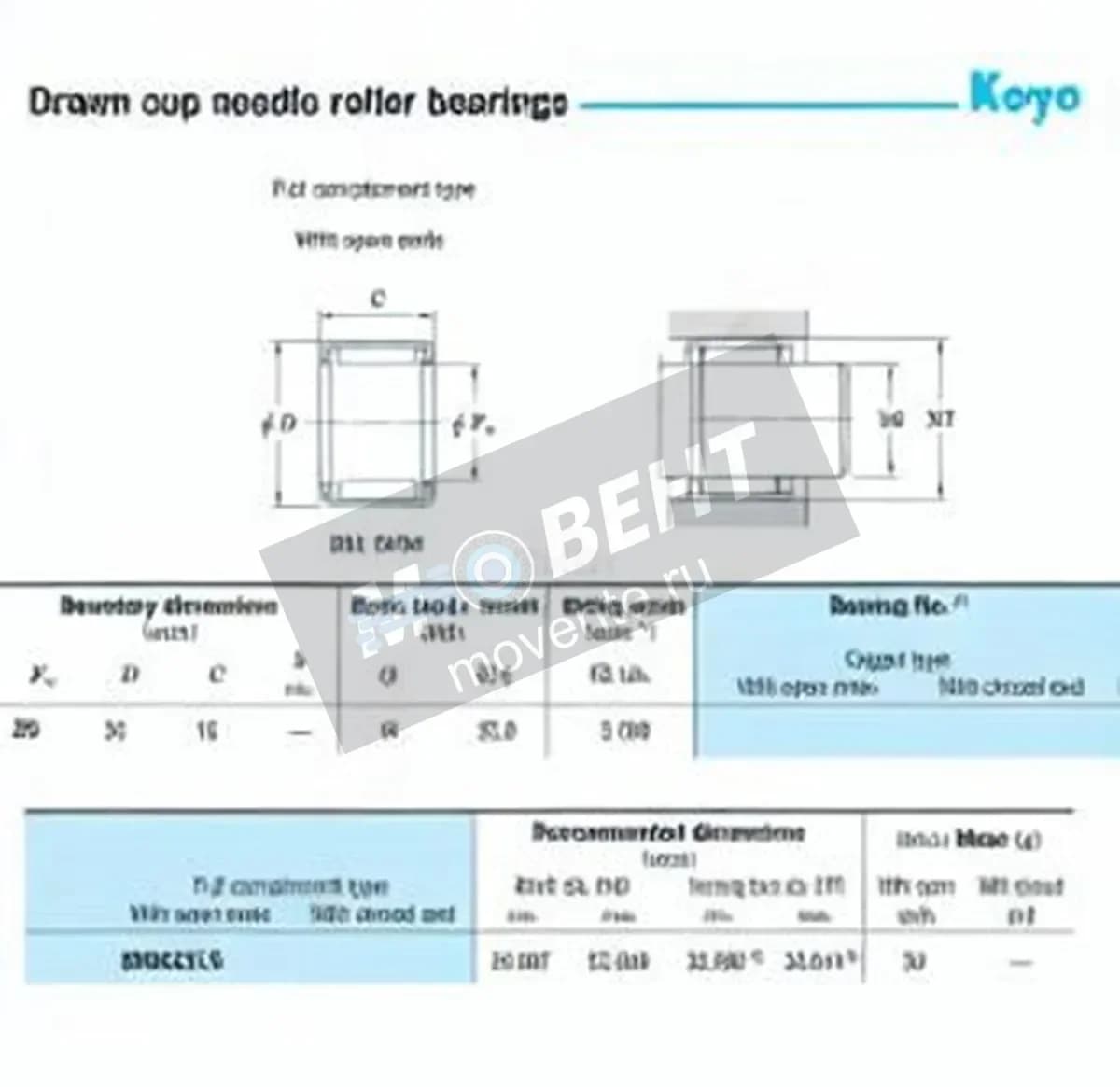 JTEKT BHM2515-JTEKT - Image 1