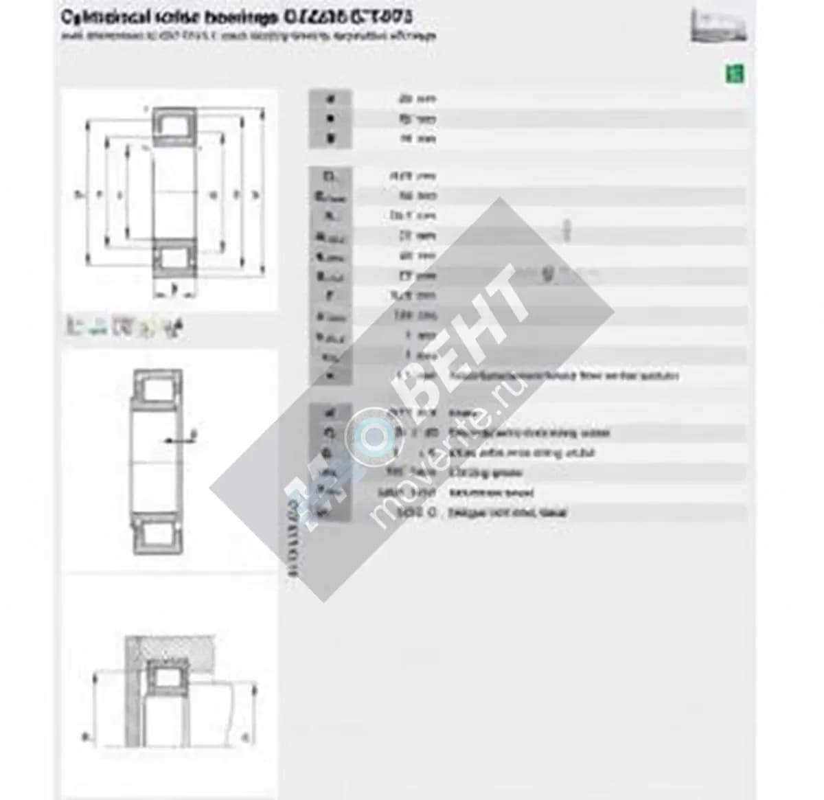 FAG NJ2205-E-TVP2-C4-FAG - Image 1