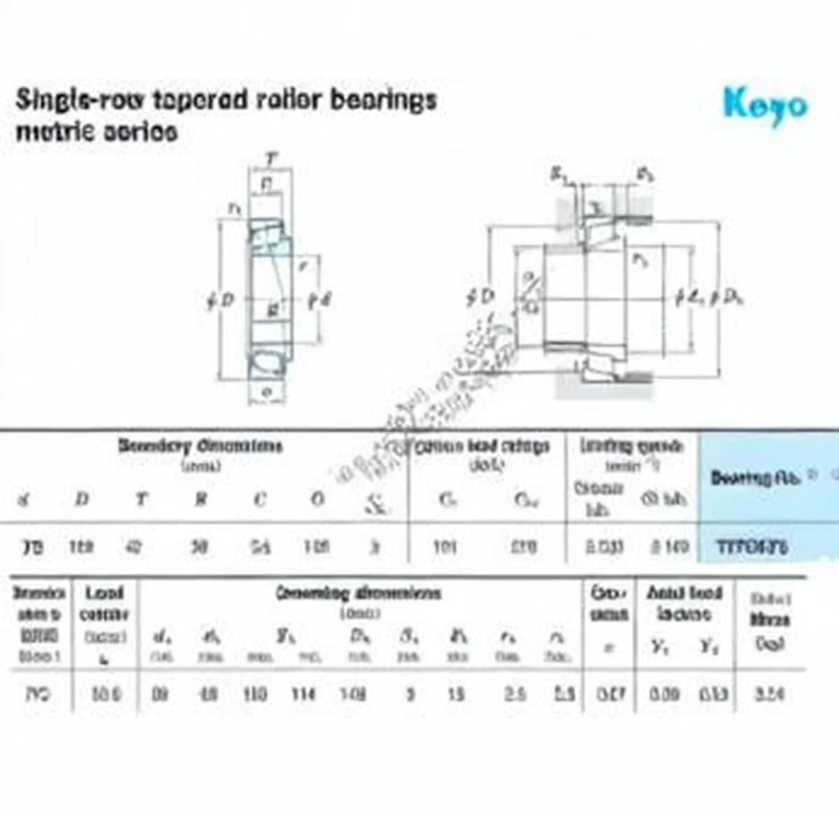 JTEKT T7FC075-JTEKT - Image 1