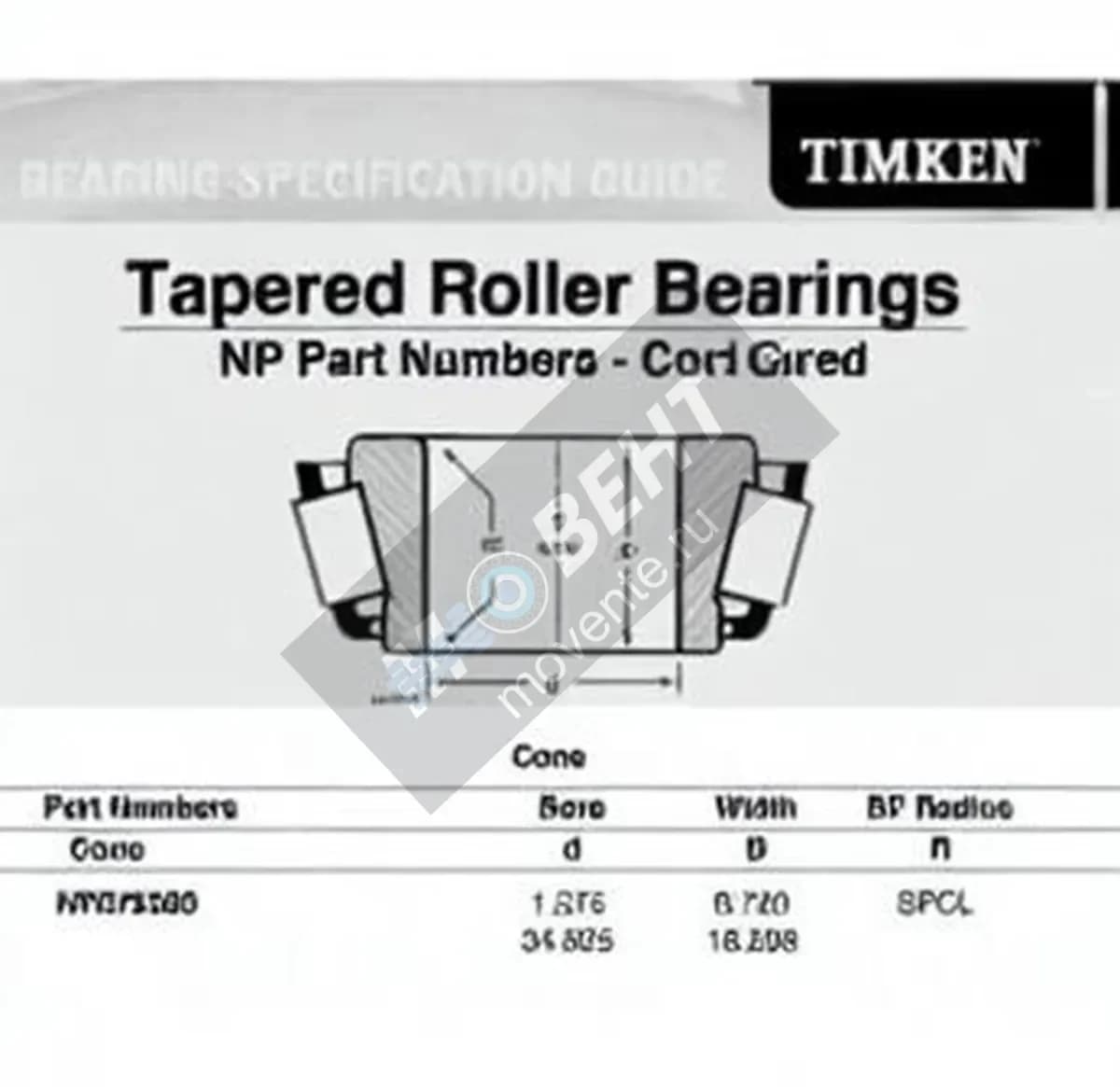 TIMKEN NP879380-TIMKEN - Image 1