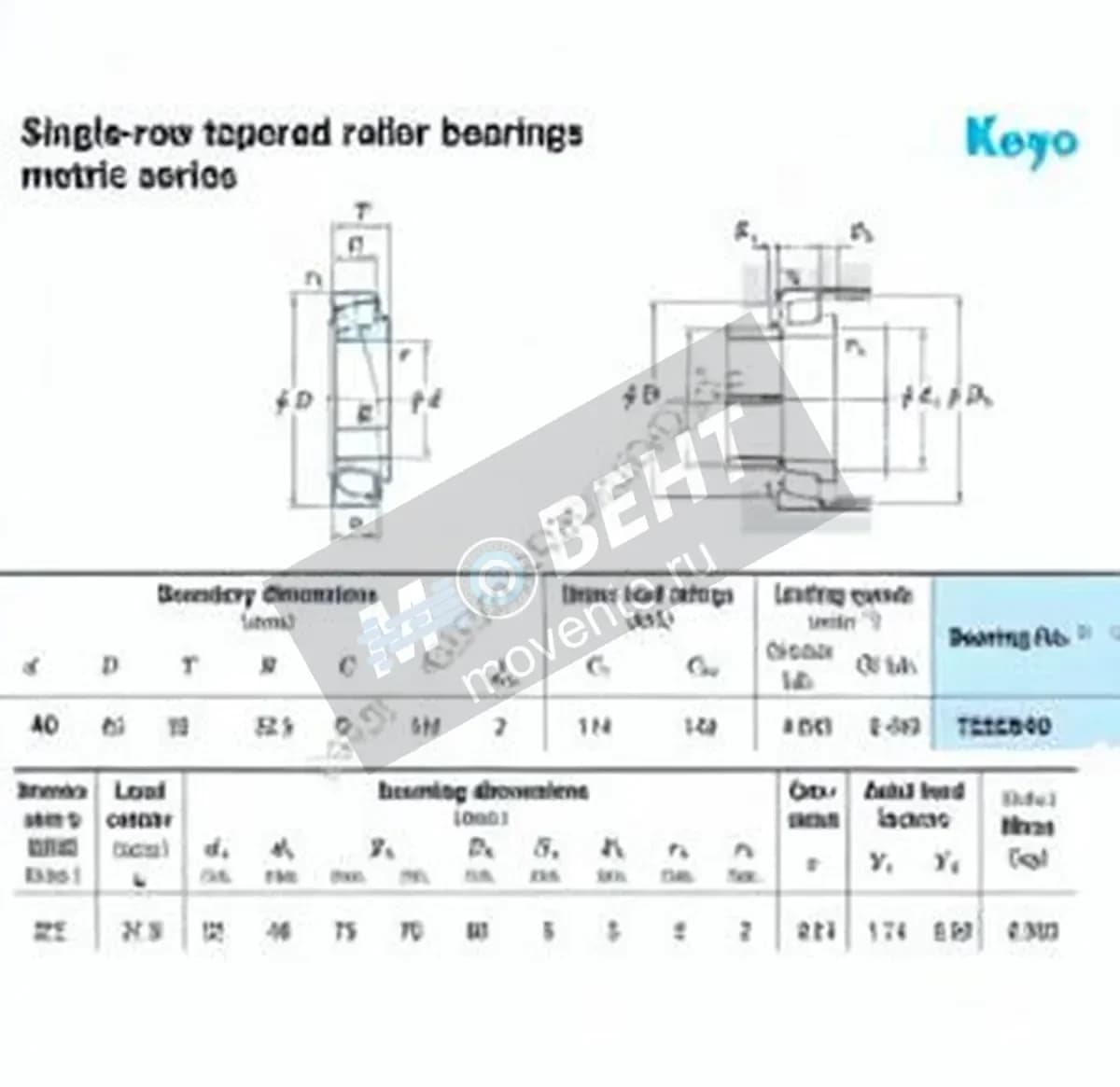JTEKT T2EE040-JTEKT - Image 1