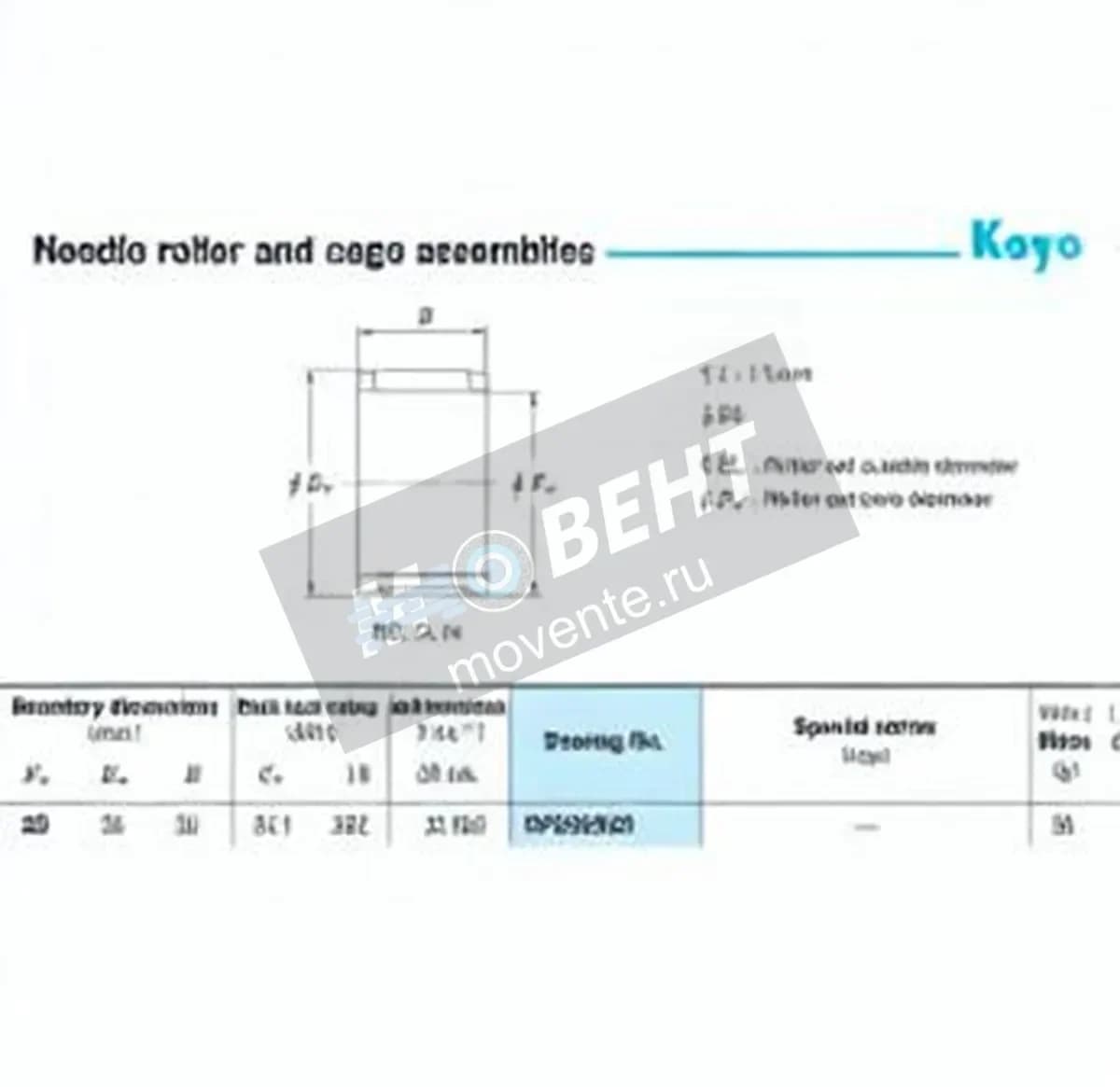 JTEKT RP202820-JTEKT - Image 1