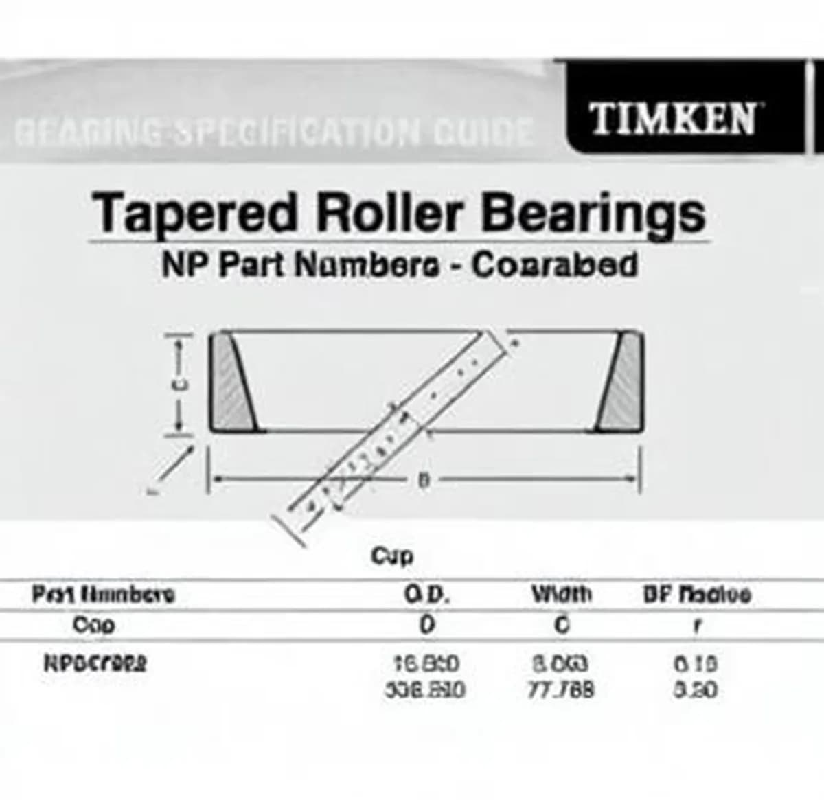 TIMKEN NP647902-TIMKEN - Image 1